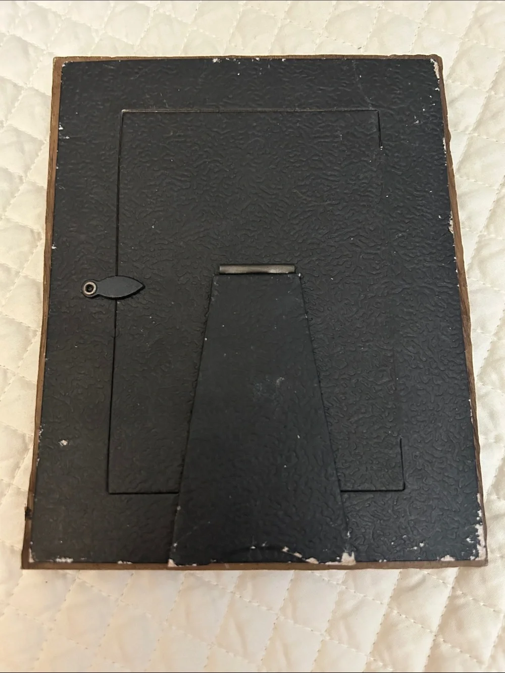 Baseball Themed Rustic Photo Frame in Brown